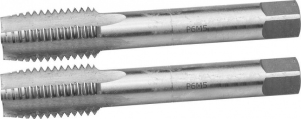Метчик машинно-ручной Ø M 36 * 3,0 мм комплектный сквозной Р6М5